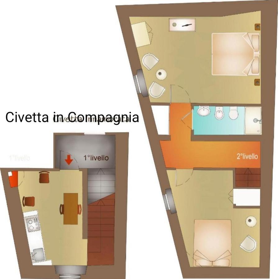 Appartamento Le Residenze Ristori Cortona Esterno foto